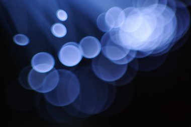 Mavi yanıp sönen ışıklar