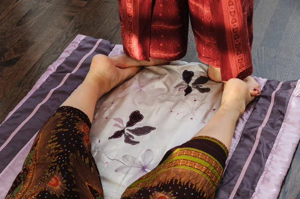 Thai massage feet. — Stock Photo, Image