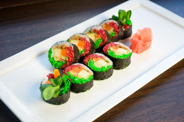Sushi-Set, japanisches Essen — Stockfoto