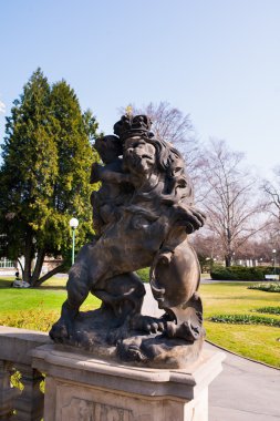 Prag güzel bahar Parkı