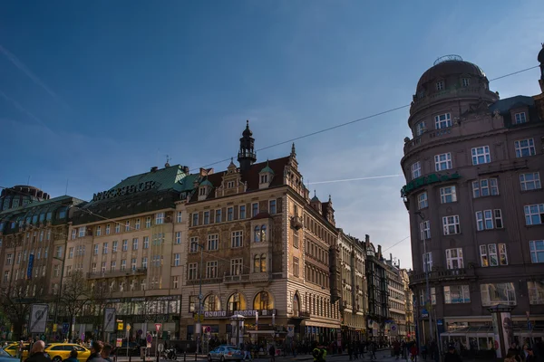 Praga, calle del casco antiguo — Foto de Stock