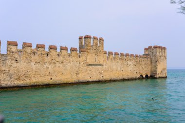Details of the old castel in Italy