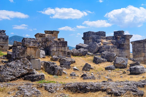 Antico sito archeologico di strada — Foto Stock