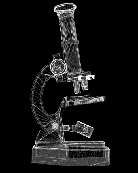 Наукові мікроскоп. медицина — стокове фото