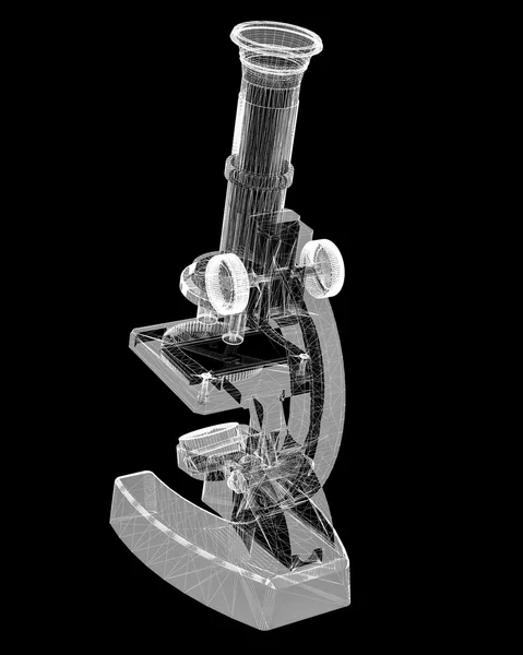 Microscope scientifique. médecine — Photo