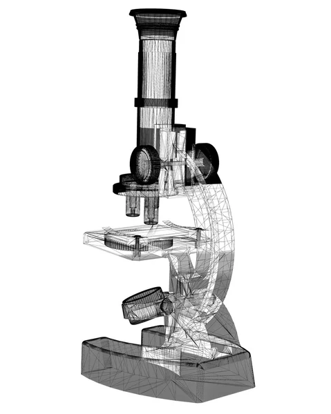 Scientific microscope. medicine — Stock Photo, Image