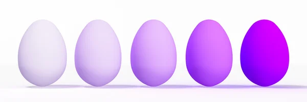 色の卵、エステル — ストック写真