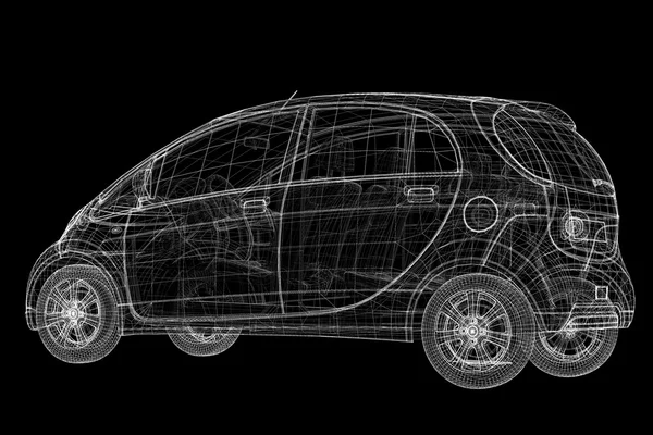 Carga de coche eléctrico —  Fotos de Stock