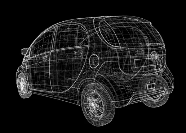 Carga de coche eléctrico —  Fotos de Stock