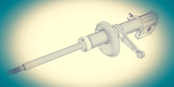 Амортизатор — стоковое фото