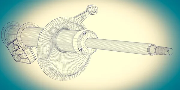 Амортизатор — стоковое фото