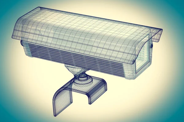 CCTV biztonsági kamera — Stock Fotó