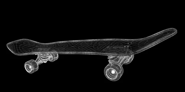 Skateboard su sfondo — Foto Stock