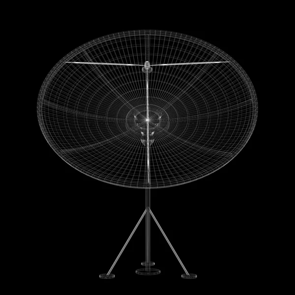 Antena satelital, digital — Foto de Stock