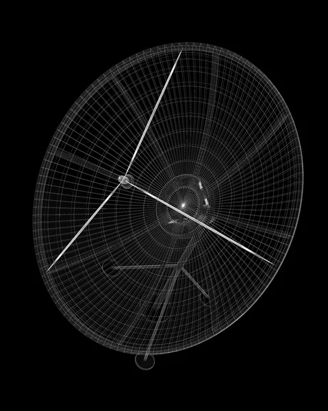 Antenna satellitare, digitale — Foto Stock