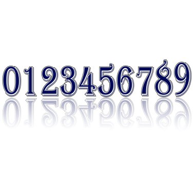 dijital saat. Dijital uhr nummer