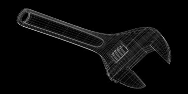 bir arka plan üzerinde izole ayarlanabilir anahtarı