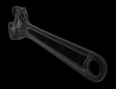 bir arka plan üzerinde izole ayarlanabilir anahtarı