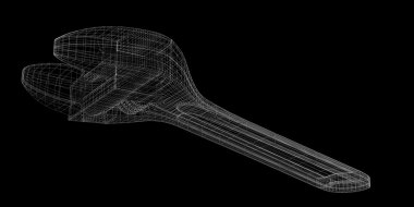 bir arka plan üzerinde izole ayarlanabilir anahtarı