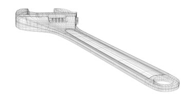 bir arka plan üzerinde izole ayarlanabilir anahtarı