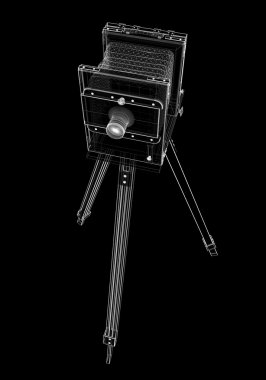 Vintage eski film kamera