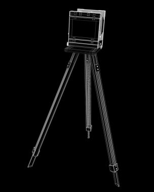 Vintage eski film kamera