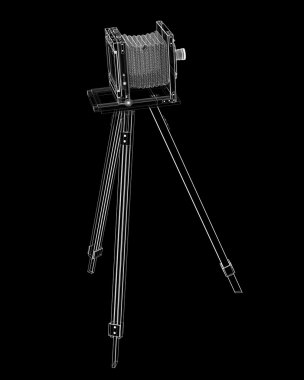 Vintage eski film kamera