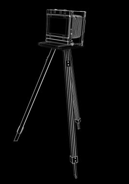 Vintage eski film kamera