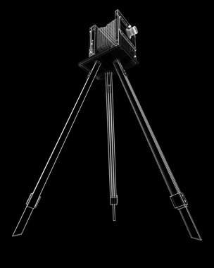 Vintage eski film kamera