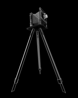 Vintage eski film kamera