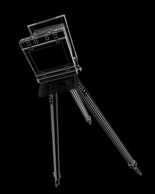 Vintage eski film kamera