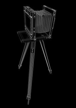 Vintage eski film kamera