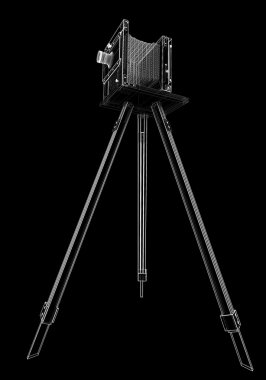 Vintage eski film kamera