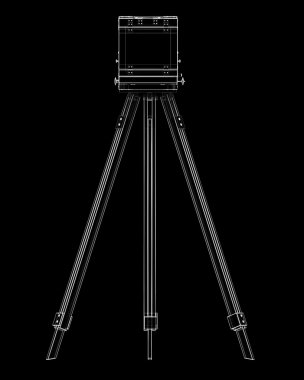 Vintage eski film kamera