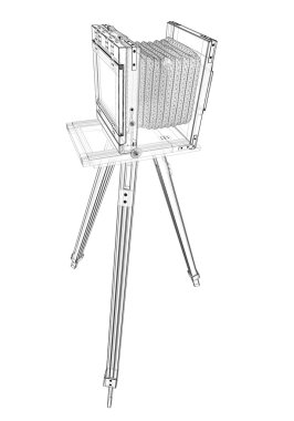 Vintage eski film kamera