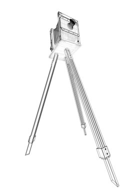 Vintage eski film kamera