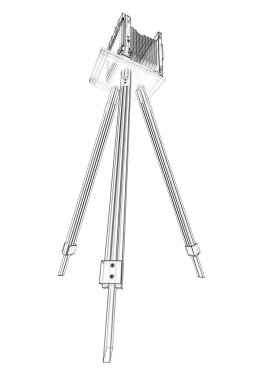 Vintage eski film kamera