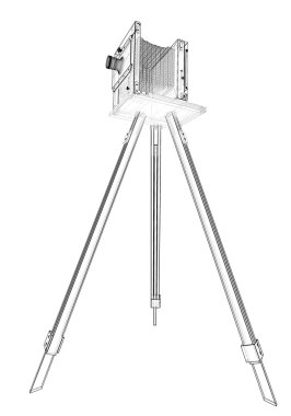 Vintage eski film kamera