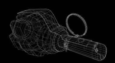 Kopya alanı ile tek el bombası