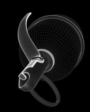 Kopya alanı ile tek el bombası