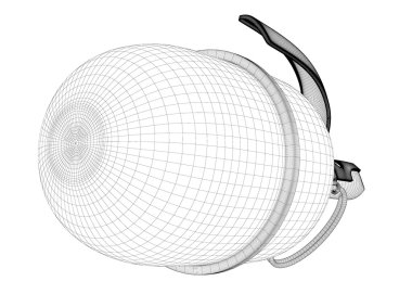 Kopya alanı ile tek el bombası