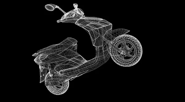 Bir arka plan üzerinde motosiklet — Stok fotoğraf