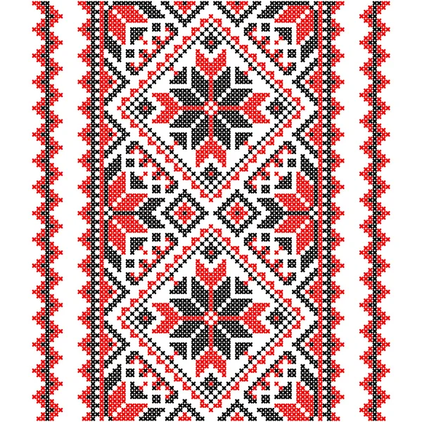 La broderie. ornement national ukrainien — Image vectorielle