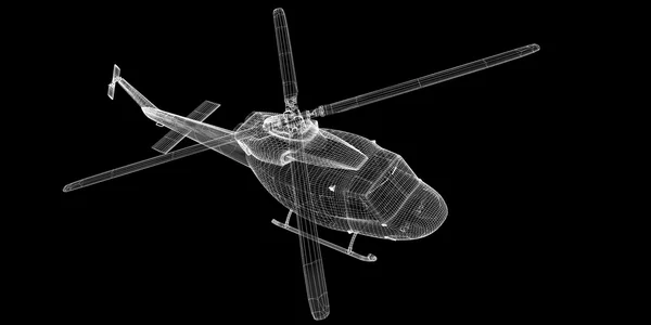 Helikopter wojskowy transport morski — Zdjęcie stockowe