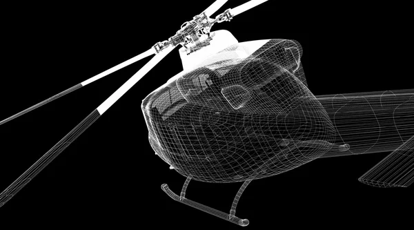 Helikopter wojskowy transport morski — Zdjęcie stockowe