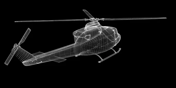 Helikopter, askeri ikmal — Stok fotoğraf