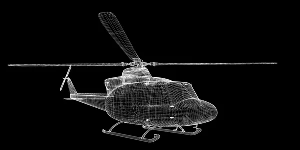 Helikopter, militära sealift — Stockfoto