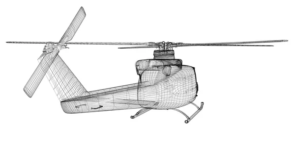 Helikopter, militära sealift — Stockfoto