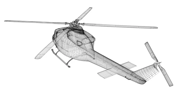 Hélicoptère, Transport maritime militaire — Photo