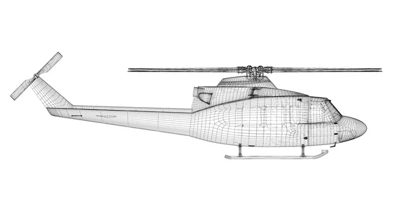 Helikopter wojskowy transport morski — Zdjęcie stockowe